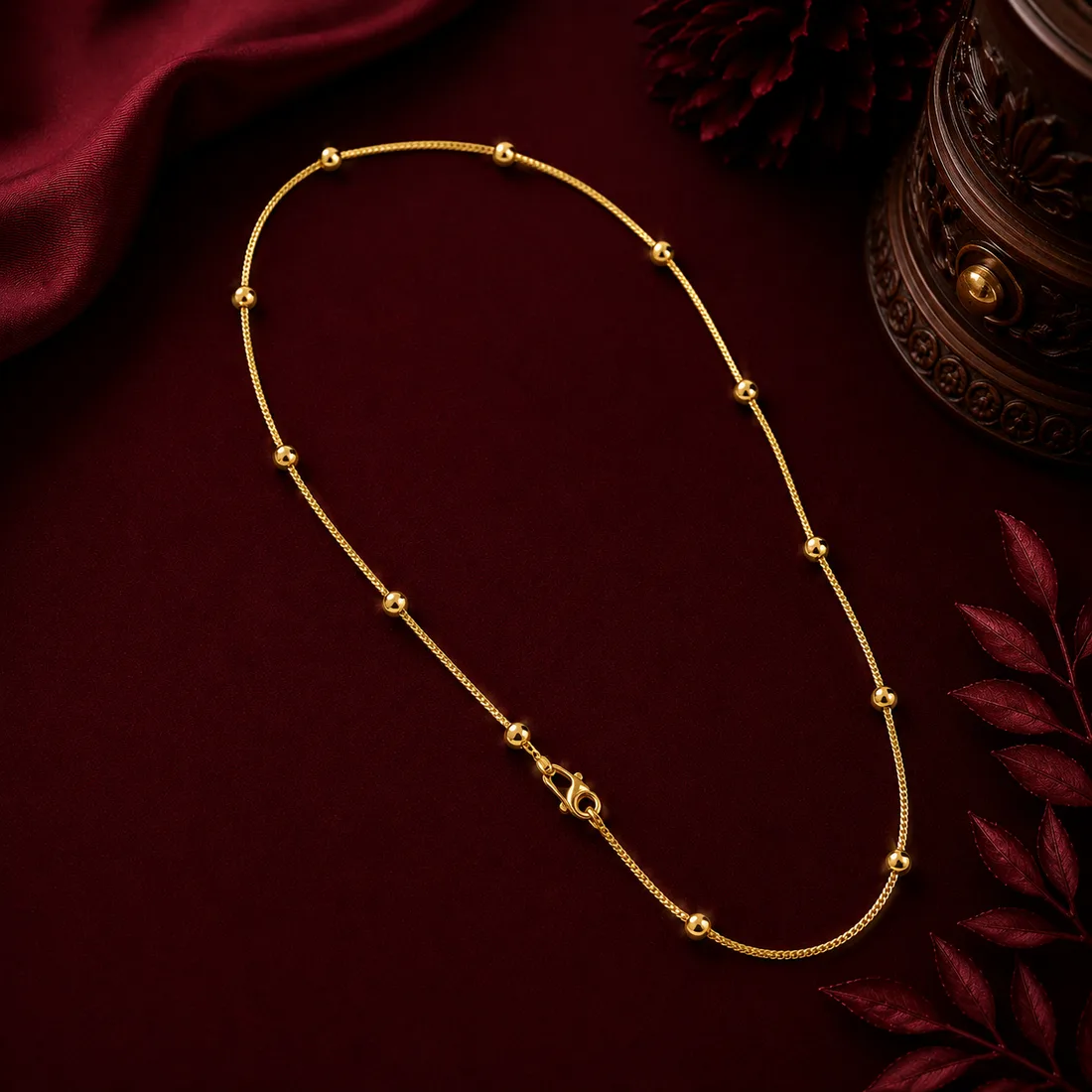 Fine Beaded Chain
